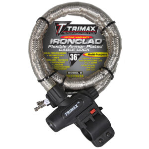36/" CABLE LOCK 3/' MULTI-PURPOSE WIRE CABLE COMBINATION LOCK